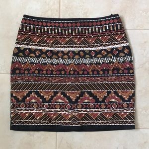 Aztec Beadwork Skirt🍂